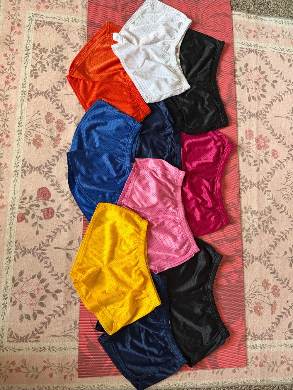 Assorted Color Soffe Athletic Shorts - 10 Pack